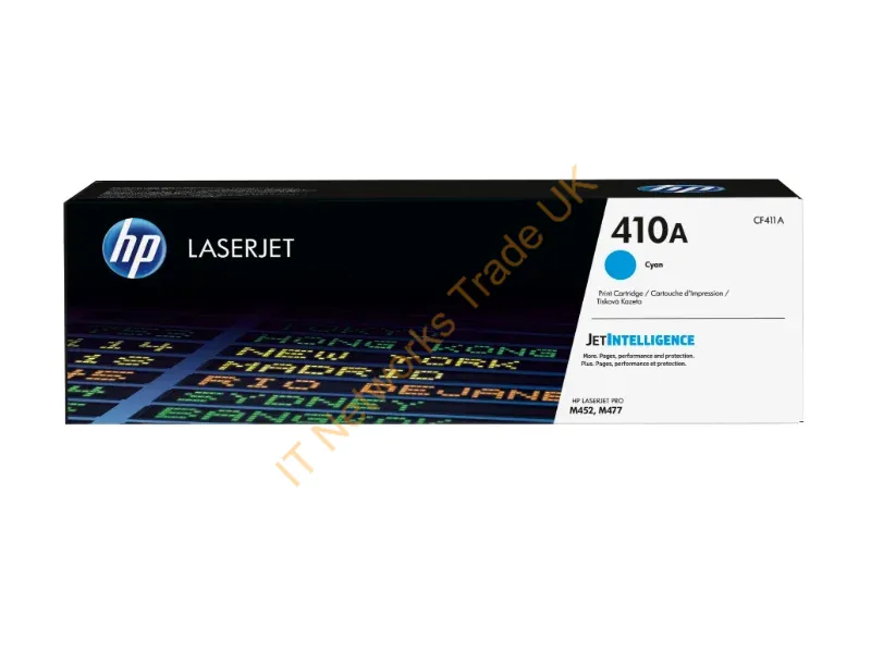 CF411A HP 410A Cyan LaserJet Toner Cartridge