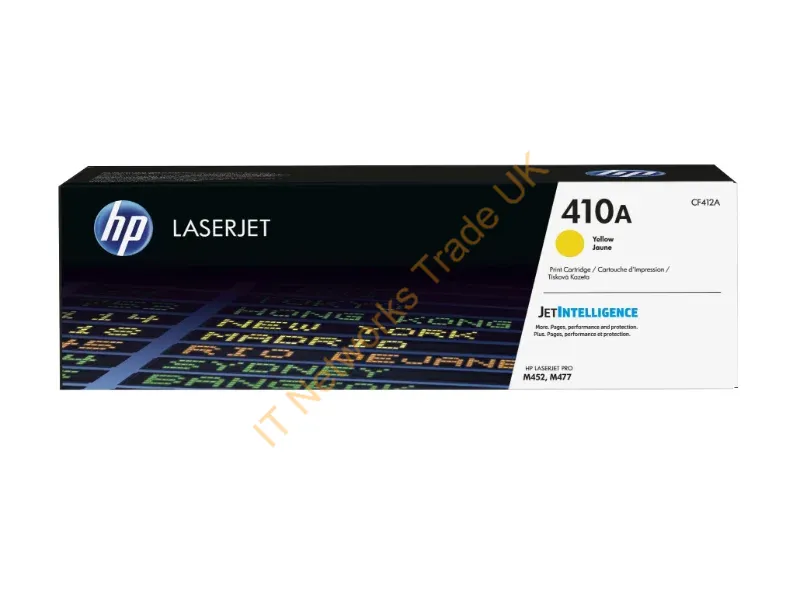 CF412A HP 410A Yellow LaserJet Toner Cartridge