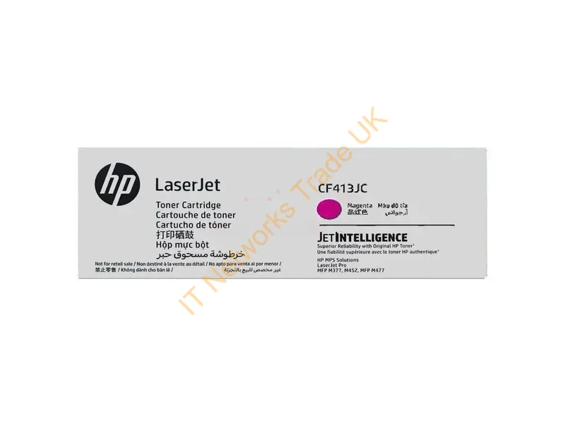 CF413JC - HP CF413JC Toner cartridge magenta Contract, 6K pages ISO/IEC 19798 for HP Pro M 452