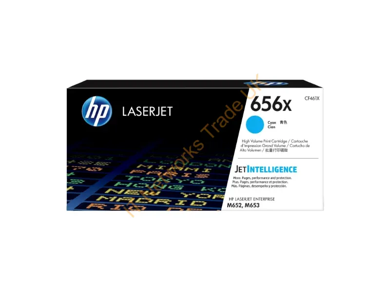 CF461X - HP CF461X (656X) Toner cyan, 22K pages Accessory