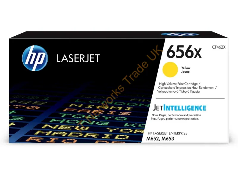 CF462X - HP CF462X (656X) Toner yellow, 22K pages Accessory