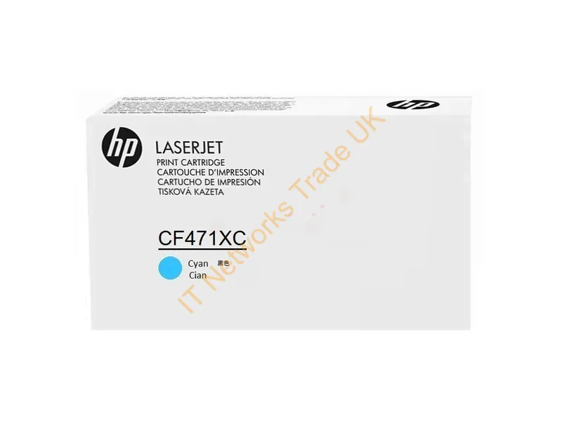 CF471XC - HP CF471XC/657X Toner cartridge cyan Contract, 23K pages ISO/IEC 19798 for HP LaserJet M 681