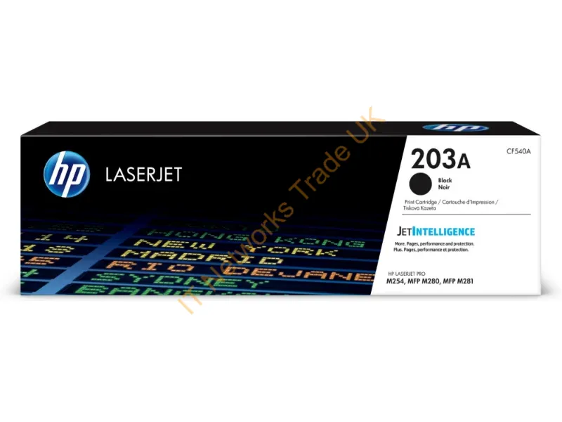 CF540A - HP Toner 203A / CF540A Black