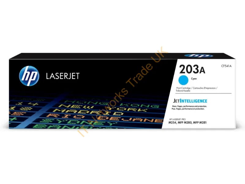 CF541A - HP Toner 203A / CF541A Cyan