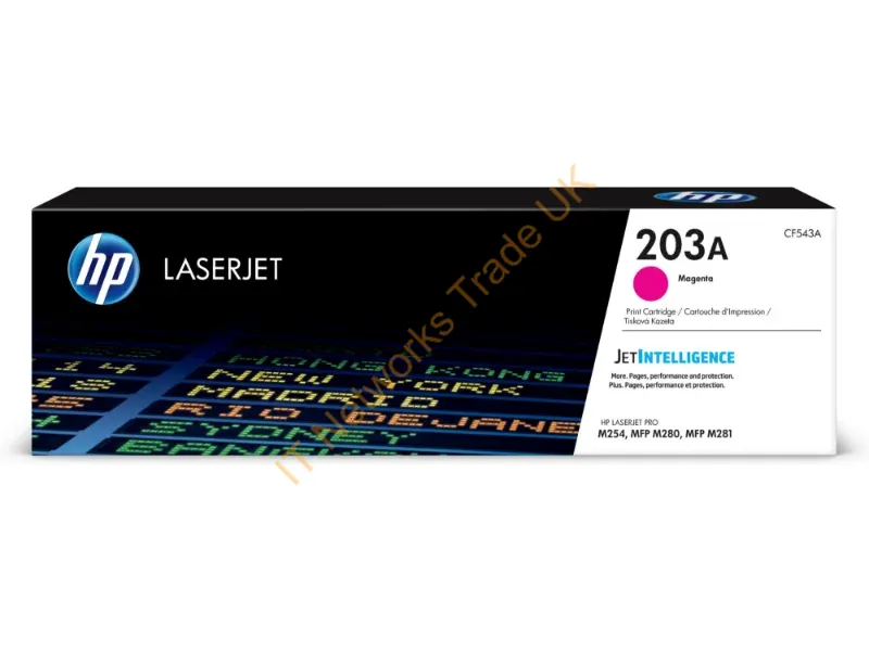 CF543A - HP Toner 203A / CF543A Magenta