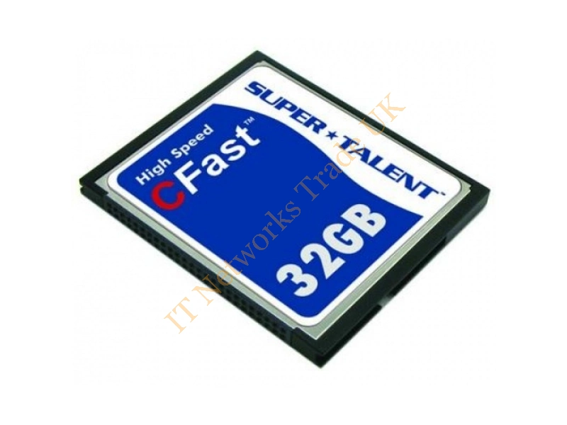CFAST32GM Super Talent CFast 32GB MLC Compact Flash (CF) Memory Card