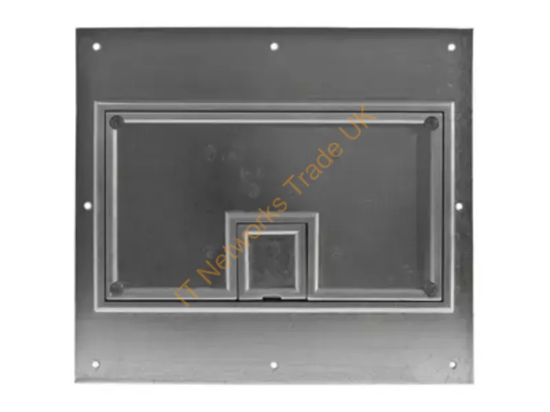 CFB11CVRALU - Hubbell Premise Wiring Rec Fb Cover, 11-G, Alum, Carpet