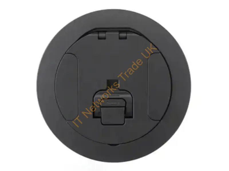 CFBS1R6CVRBLK - Hubbell Premise Wiring Cfb Round 6 Inch Cover, Black