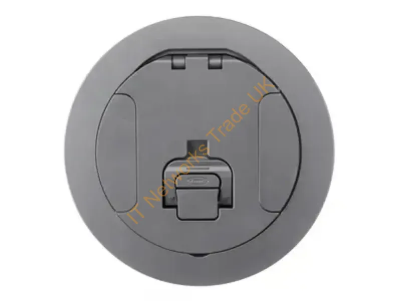 CFBS1R6CVRGRY - Hubbell Premise Wiring Cfb Round 6 Inch Cover, Gray