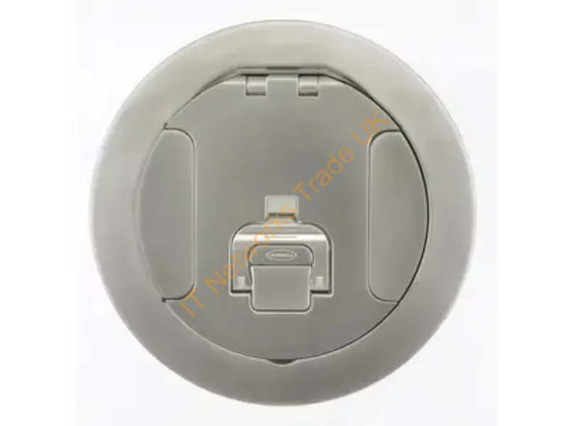 CFBS1R6CVRNKL - Hubbell Premise Wiring Cfb Round 6 Inch Cover, Nickel