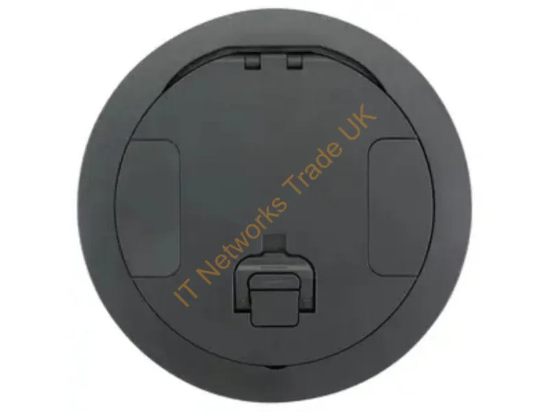 CFBS1R8CVRBLK - Hubbell Premise Wiring Cfb Round 8 Inch Cover, Black