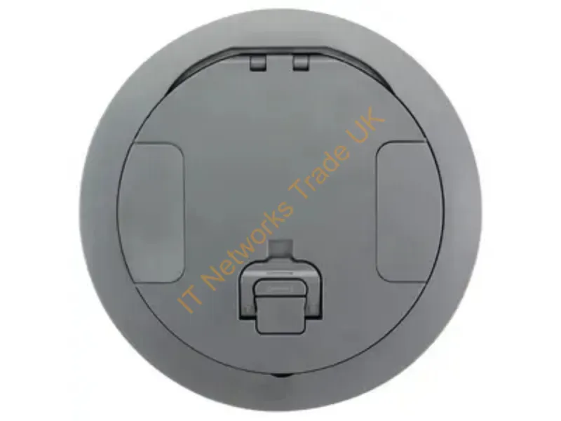 CFBS1R8CVRGRY - Hubbell Premise Wiring Cfb Round 8 Inch Cover, Gray