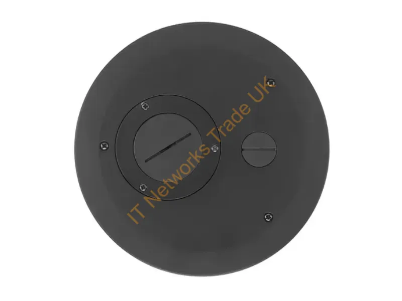 CFBS1R8FFCVRBLK - Hubbell Premise Wiring Cfb Round 8 Inch Ff Cover, Black