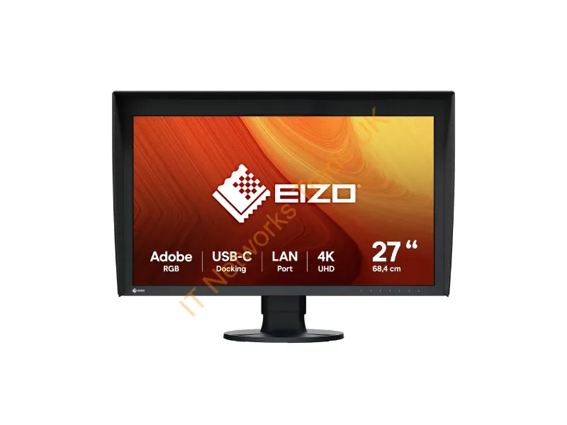CG2700X-BK - Eizo Coloredge Cg2700X Computer Monitor 27" 3840 X 2160 Pixels 4K Ultra Hd Lcd Black