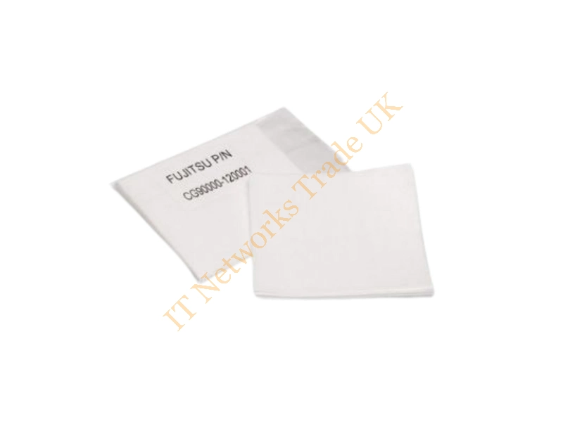CG90000-120001 Fujitsu Cleaning Supplies Cleaning Wipes 4x4 Inch 20 Pack Printer Accessory