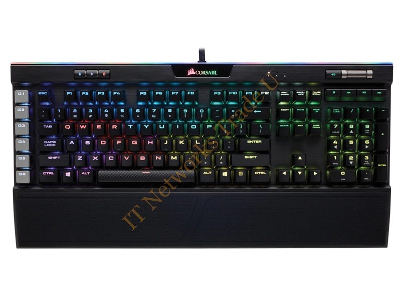 CH-9127014-UK - Corsair K95 RGB Platinum USB QWERTY UK English Black Keyboards