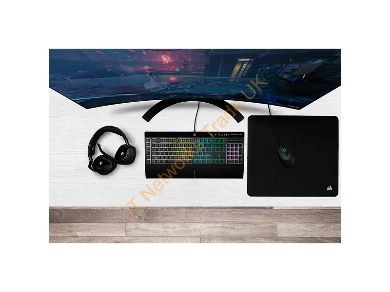 CH-9226765-NA - Corsair K55 Rgb Pro Keyboard Gaming Usb Qwerty English Black