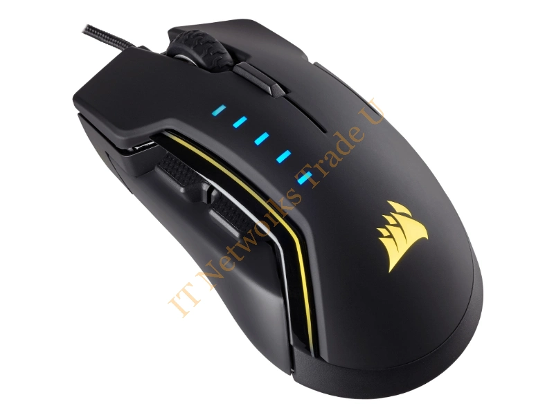 CH-9302011-EU - Corsair CH-9302011-EU USB Optical 16000DPI Right-hand Black,Yellow mice