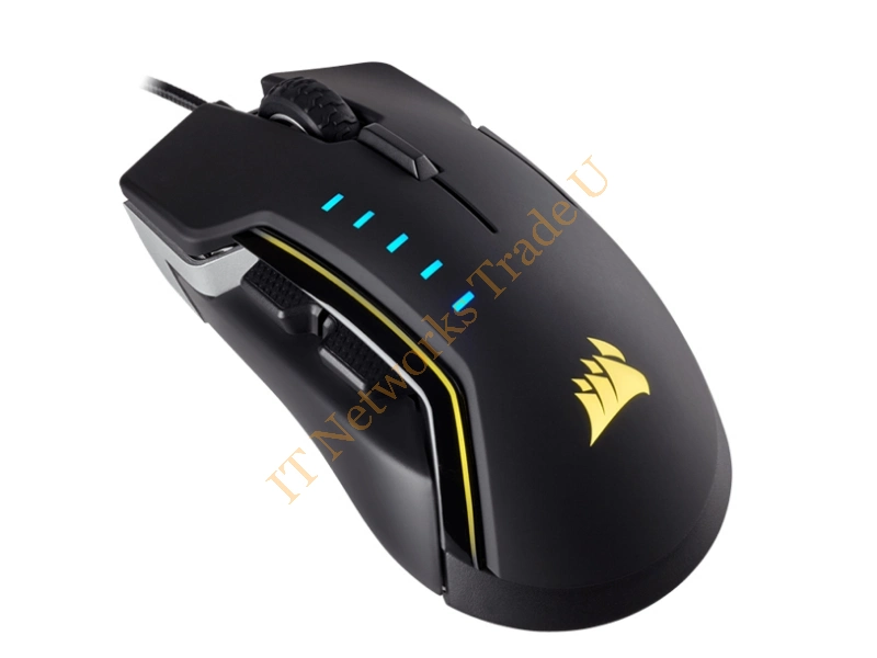 CH-9302111-EU - Corsair GLAIVE RGB USB Optical 16000DPI Right-hand Black mice