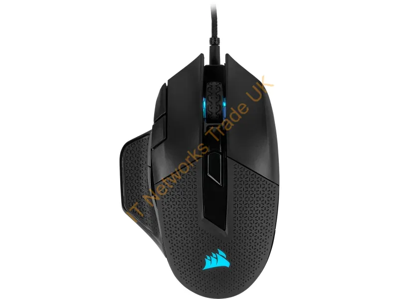 CH-9306011-NA - Corsair Nightsword Rgb Mouse Gaming Right-Hand Usb Type-A Optical 18000 Dpi
