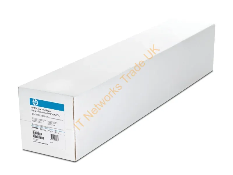 HP PVC-free Wall Paper 1372 mm x 30.5 m (54 in x 100 ft) large format media Accessory