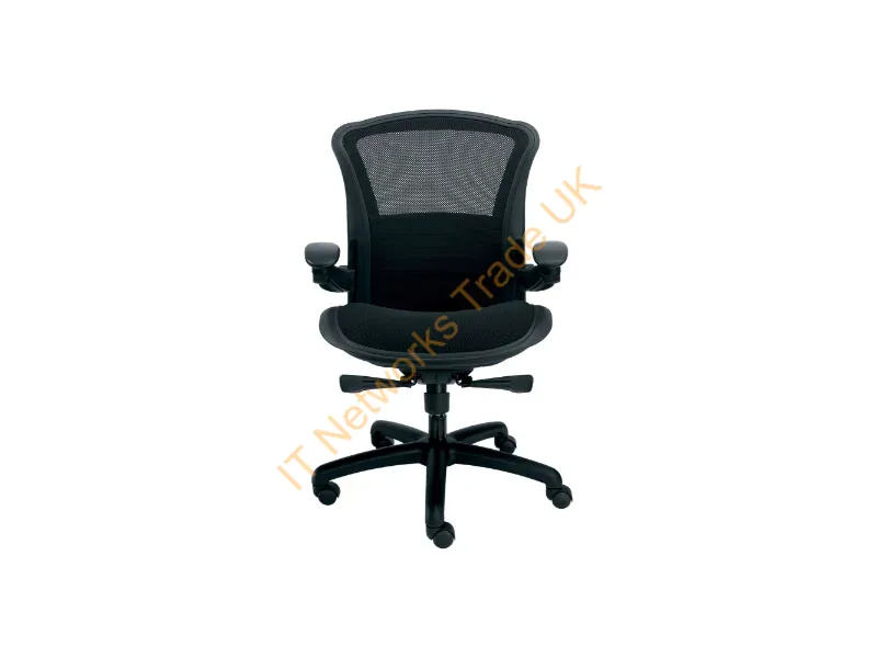 CHAIR-ADV1-B - Middle Atlantic Products Chair-Adv1-B Office/Computer Chair Upholstered Seat Mesh Backrest