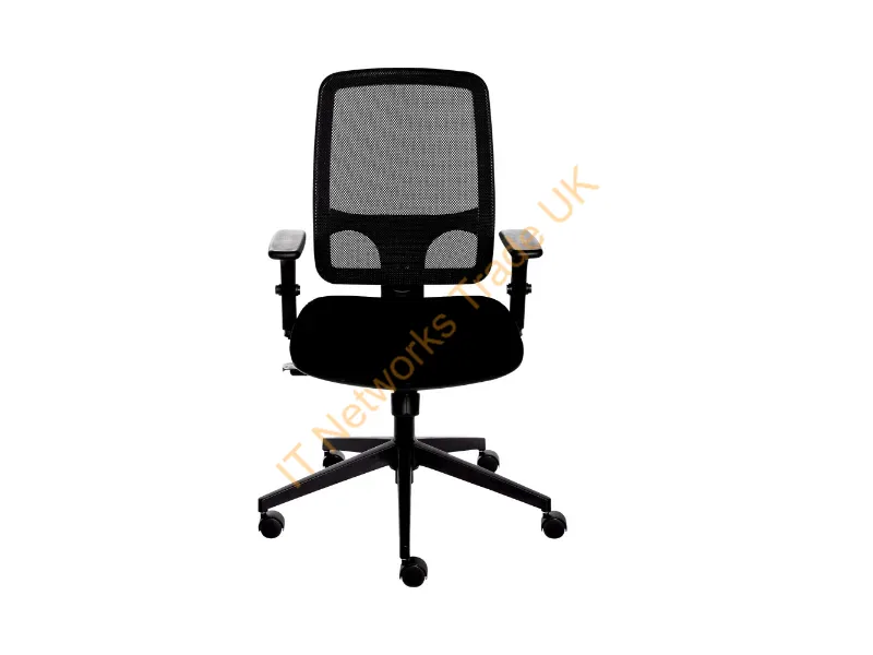 CHAIR-TSK1-B - Middle Atlantic Products Chair-Tsk1-B Office/Computer Chair Upholstered Padded Seat Mesh Backrest