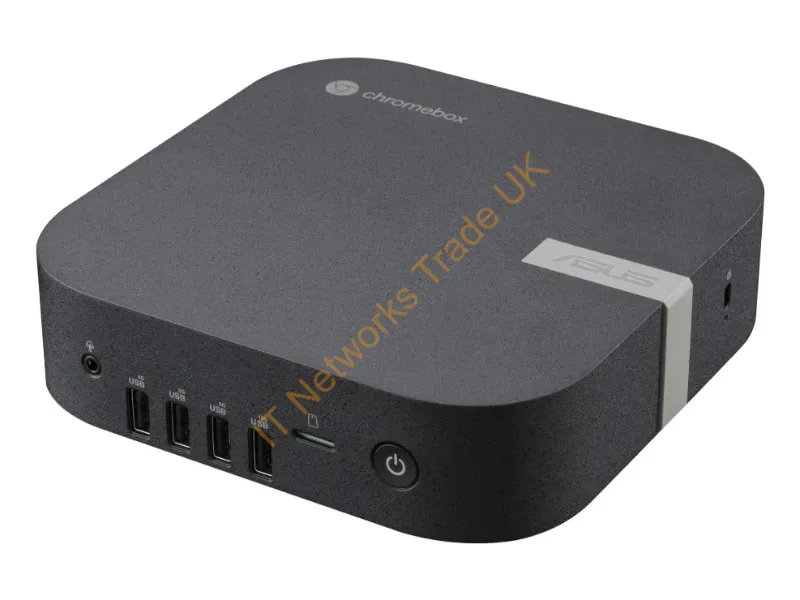 CHROMEBOX5A-S3081UN - Asus Chromebox Chromebox5A-S3081Un Intel Core I3 I3-1315U 8 Gb Ddr4-Sdram 128 Gb Ssd Chromeos Mini Pc Black