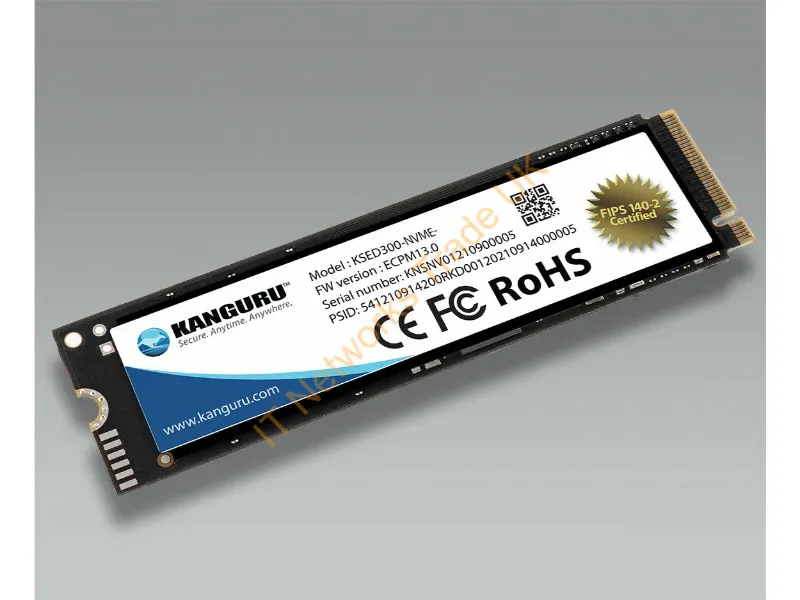 CIG-KSED300-NV-2T - Istorage Kanguru Defender Sed300 2 Tb M.2 Pci Express 3.0 Nvme 3D Tlc