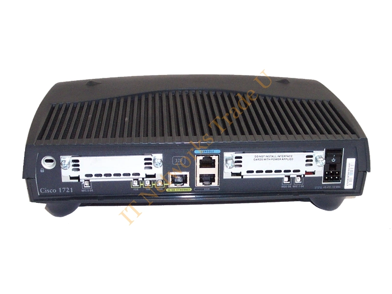 Cisco -1721 Cisco 2 Wan Slot10/100BaseT Modular Router