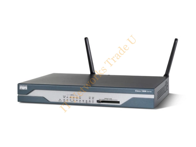 Cisco -1801 Cisco 1801 8-Port ISDN / DSL Modem Fast Ethernet Integrated Service Router