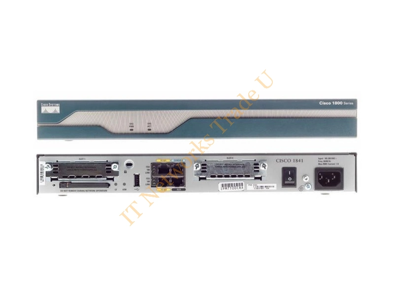 Cisco 1841 Integrated Service Router 2 Ports Management Port