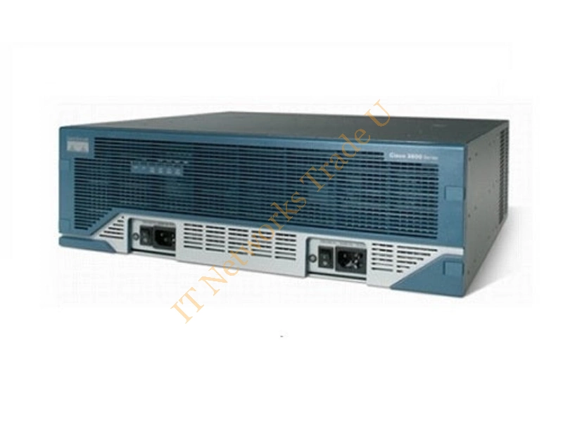 Cisco -3845-DC Cisco 3845 4 x HWIC + 2 x AIM 2 x 10/100/1000Base-T LAN + 2 x USB I- Integrated Service Router