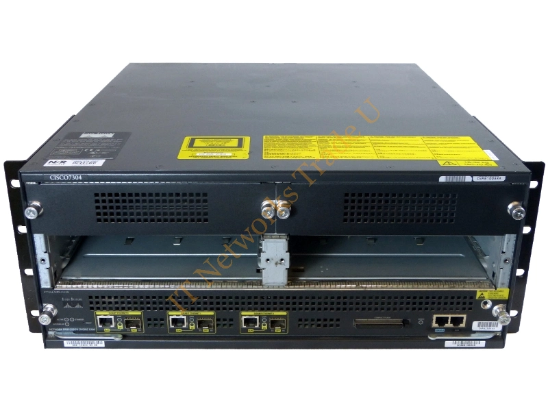 Cisco -7304-CH Cisco 7304 Router 3 x 10Base-T LAN 2 x 10/100/1000Base-T LAN