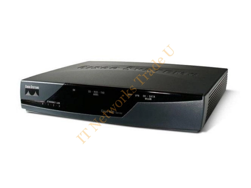 Cisco -877-SEC-K9 Cisco 877 4 Ports 10/100Mbps Ethernet Security Router Bundle