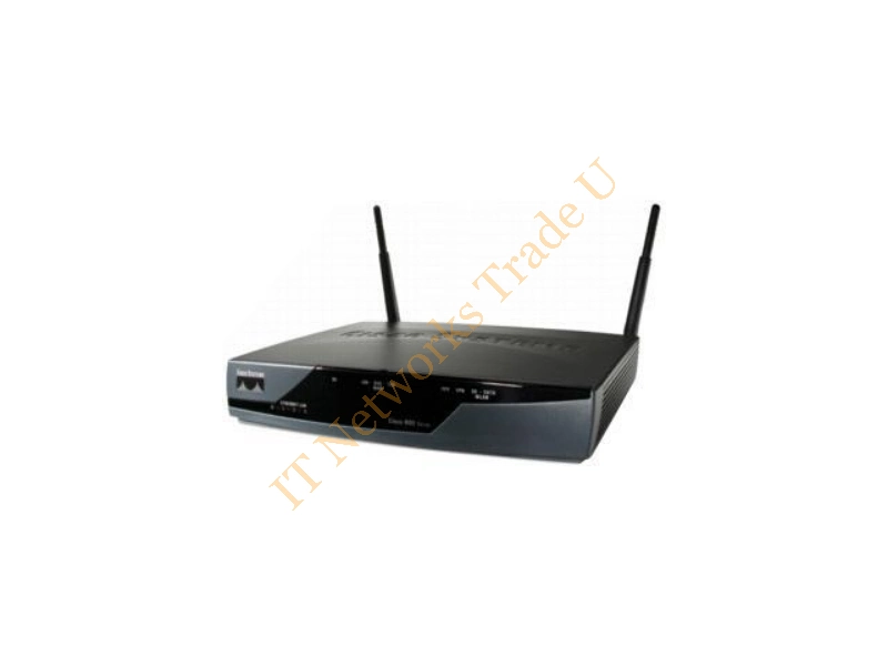 Cisco -877W-G-A-K9 Cisco 877 4-Port IEEE 802.11b/g Fast Ethernet ADSL Modem/- Wireless Router