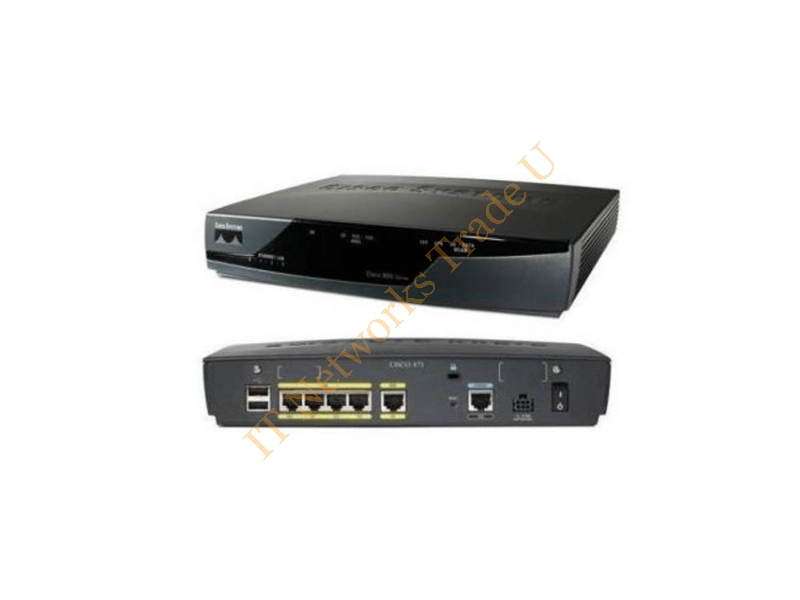 Cisco -878W-G-EK9-RF Cisco 878W Wireless Integrated Services Router 4 x 10/100Base-TX PoE LAN 1 x SHDSL WAN IEEE 802.11b/g 54Mbps Wireless Router