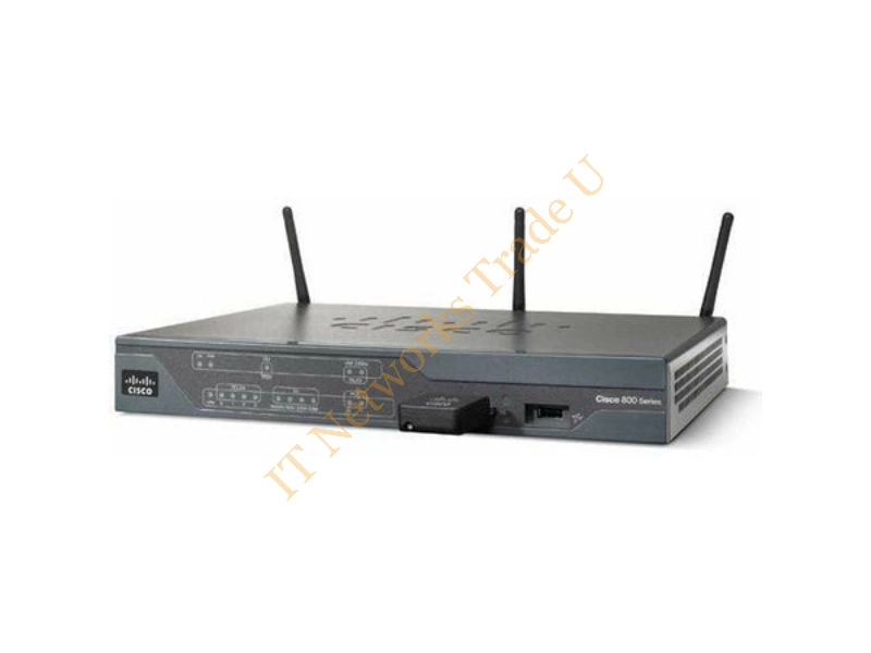 Cisco -881W-GN-A-K9 Cisco 800 Series 4-Port 10/100 Gigabit Ethernet Wirless Integrated Service Router