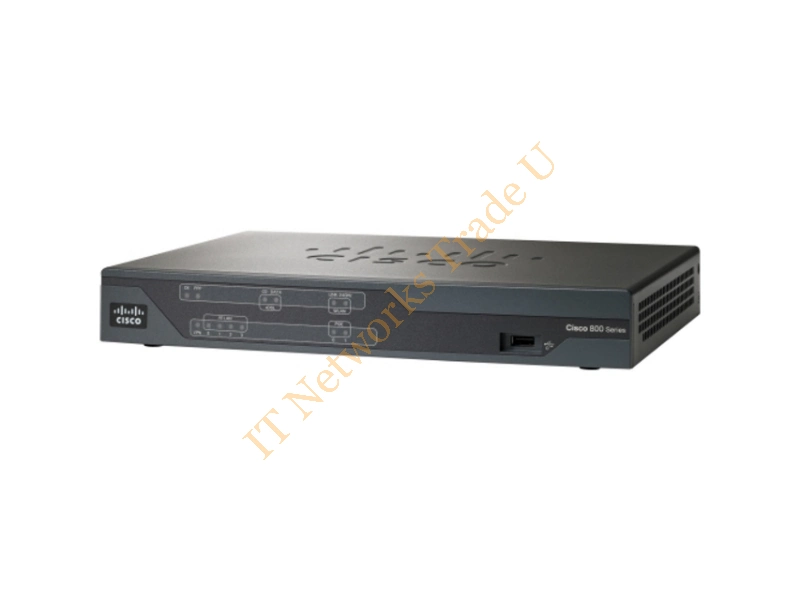 Cisco 887 Multi Service Router 6 Ports SlotsADSL Desktop