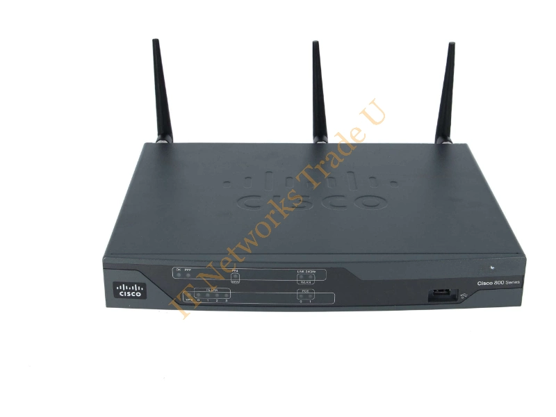 Cisco -891W-AGN-A-K9 Cisco 891W Gigabit Ethernet Security Router with 802.11n FCC Compliant
