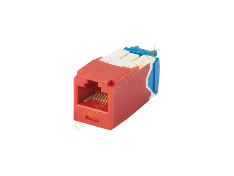 CJ6X88TGRD-24 - Panduit Cj6X88Tgrd-24 Cable Gender Changer Rj-45 Red