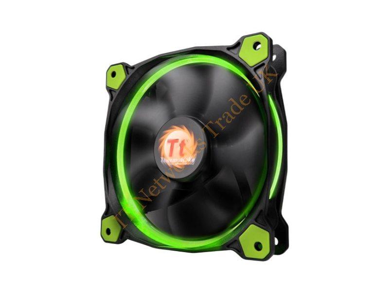 CL-F038-PL12GR-A Thermaltake -Riing 120mm Green LED Case Fan Cooling Fan