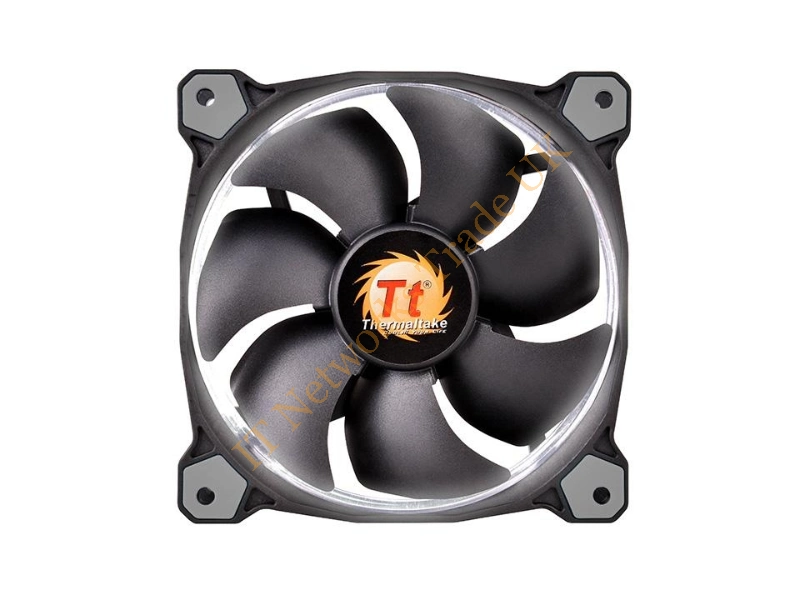 CL-F039-PL14WT-A Thermaltake -Riing 140mm White LED Case Fan Cooling Fan