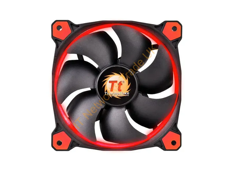CL-F055-PL12RE-A Thermaltake -Riing 120mm Red LED Case Fan (3 fans pack) Cooling Fan