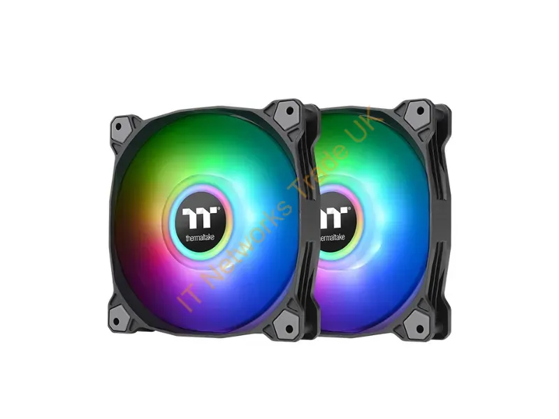 CL-F116-PL14SW-B - Thermaltake Pure Duo 14 Argb Universal Fan 5.51" (14 Cm) 2 Pc(S)