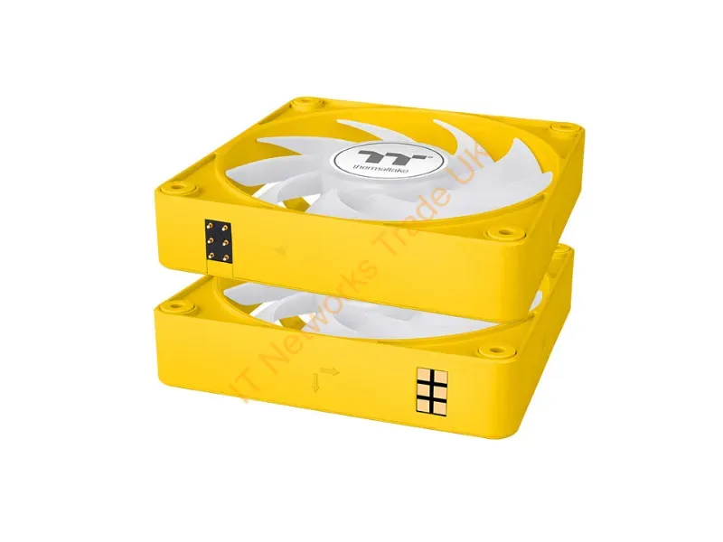 CL-F215-PL12BB-A - Thermaltake Ct120 Ex Argb Computer Case Air Cooler 4.72" (12 Cm) Yellow