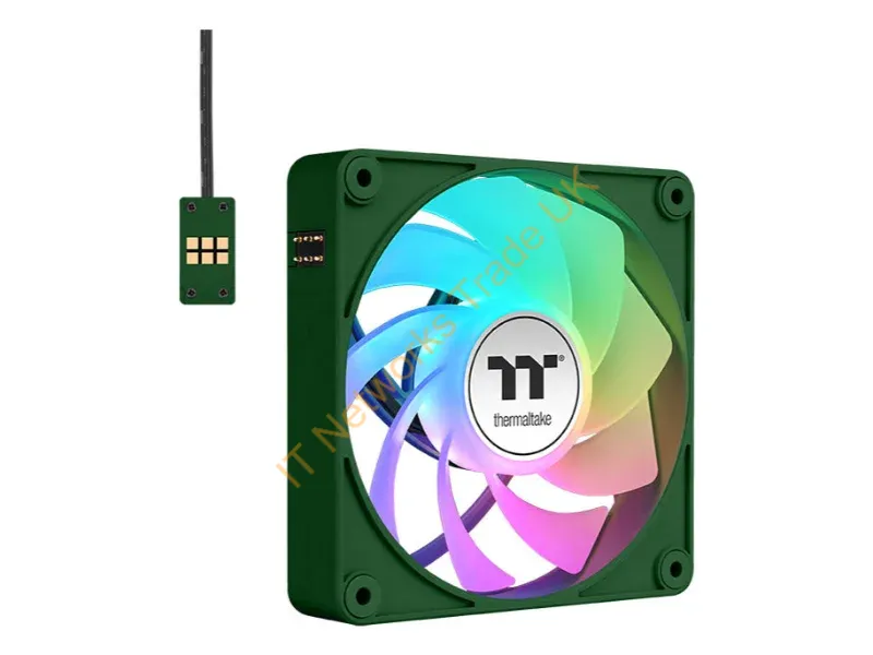 CL-F230-PL14RG-A - Thermaltake Ct140 Ex Reverse Argb Sync Pc Computer Case Fan 5.51" (14 Cm) Green 3 Pc(S)