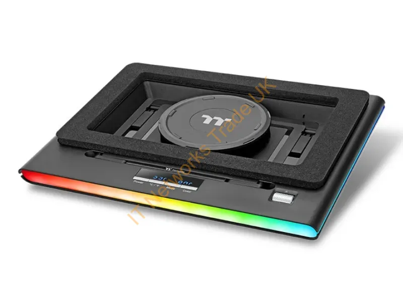 CL-N023-PL12SW-A - Thermaltake Massive EXTREME laptop cooling pad 3500 RPM Black
