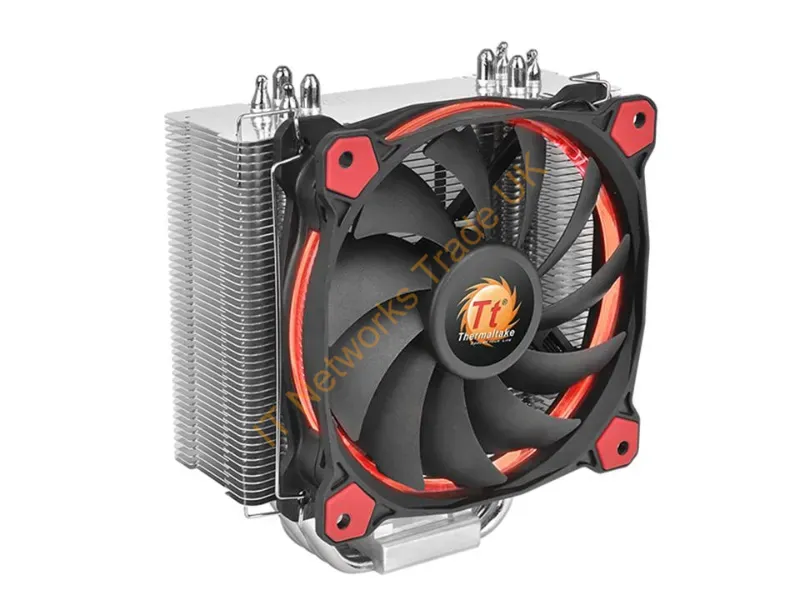 CL-P022-AL12RE-A Thermaltake -Riing Silent 12 Red CPU Fan for Intel LGA 2011-3/2011/1366/1156/1155/1151/1150/775 & AMD Socket FM2/FM1/AM3+/AM3/AM2+/AM2 Cooling Fan