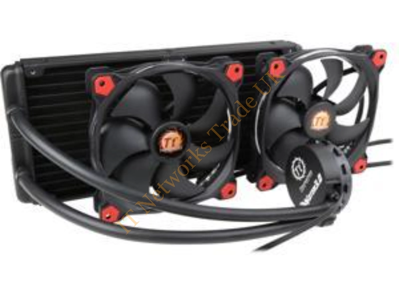 CL-W139-CU00SW-A Thermaltake -Pacific W4 RGB 1x 93.4mm CPU Liquid Cooler for Intel LGA2011-v3/2011/1366/1156/1155/1151/1150/775 & AMD Socket AM4/FM2/FM1/AM3+/AM3/AM2+/AM2 Fans And Heatsink Combo